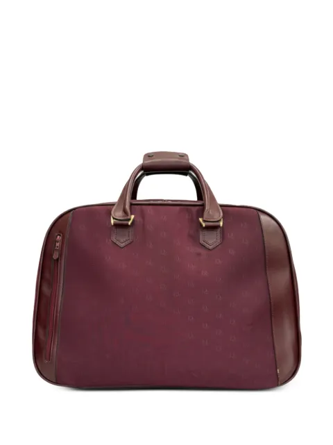 Christian Dior Pre-Owned 1990s leren aktetas met monogram