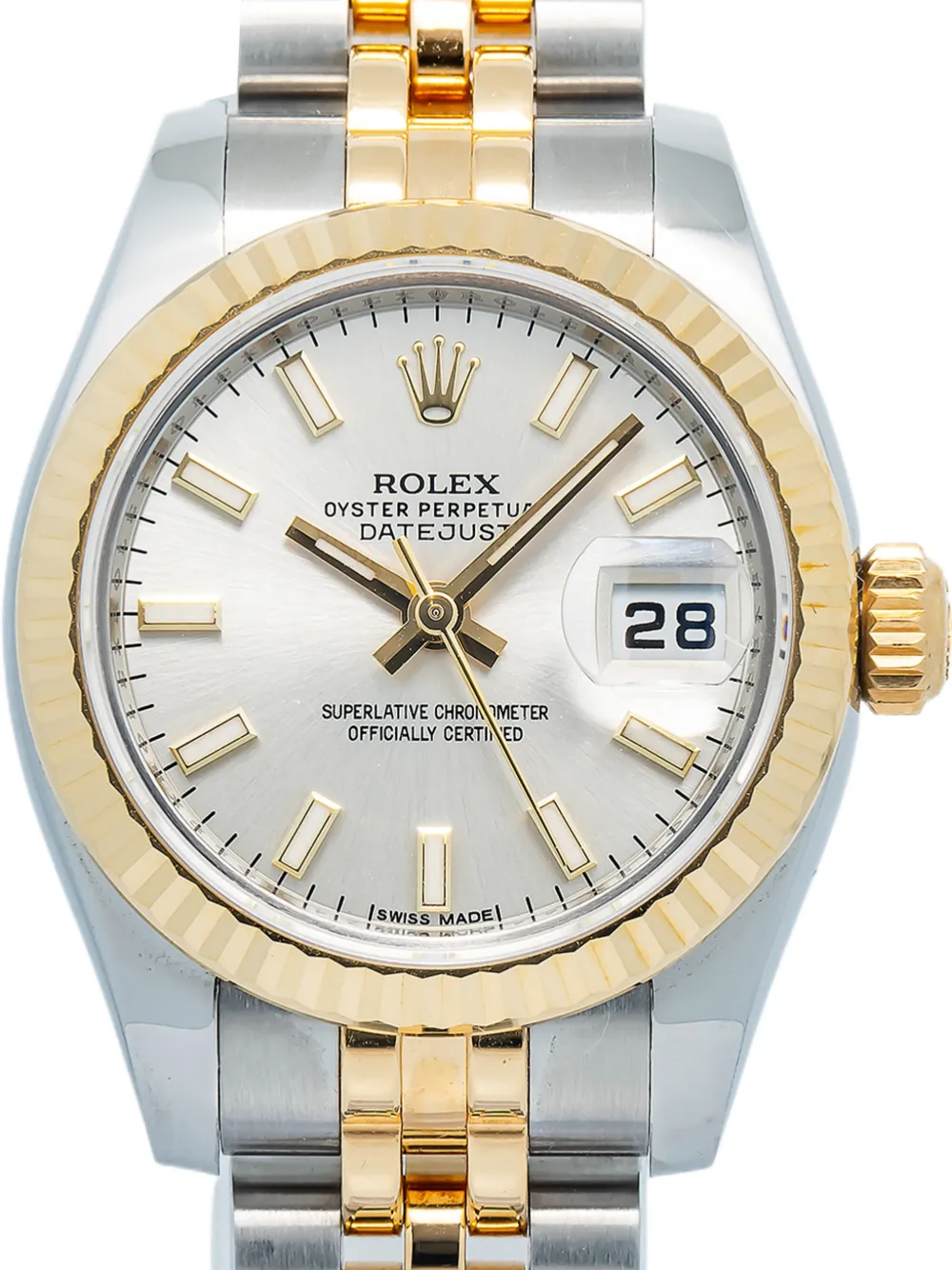  Rolex Reloj Lady Datejust De 26 Mm - Plateado 