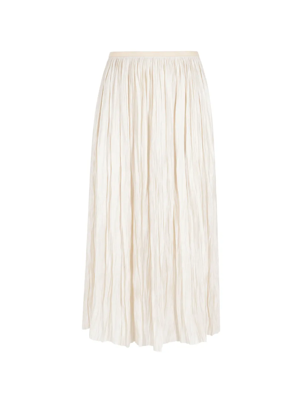 Roberto Collina pleated midi skirt - Toni neutri