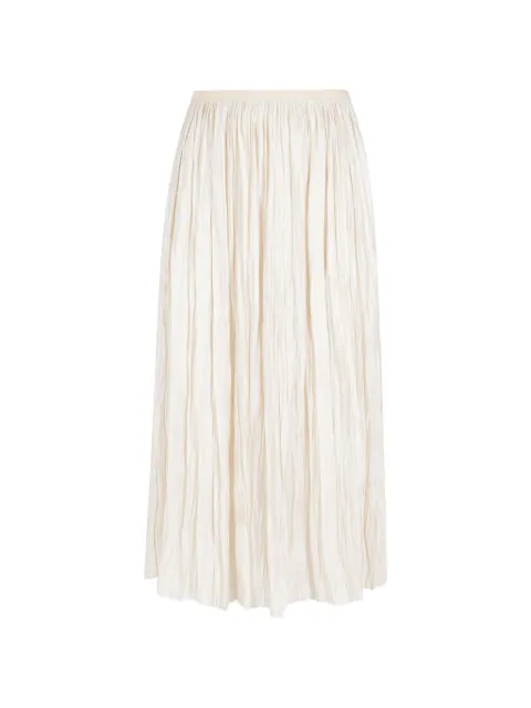 Roberto Collina pleated midi skirt