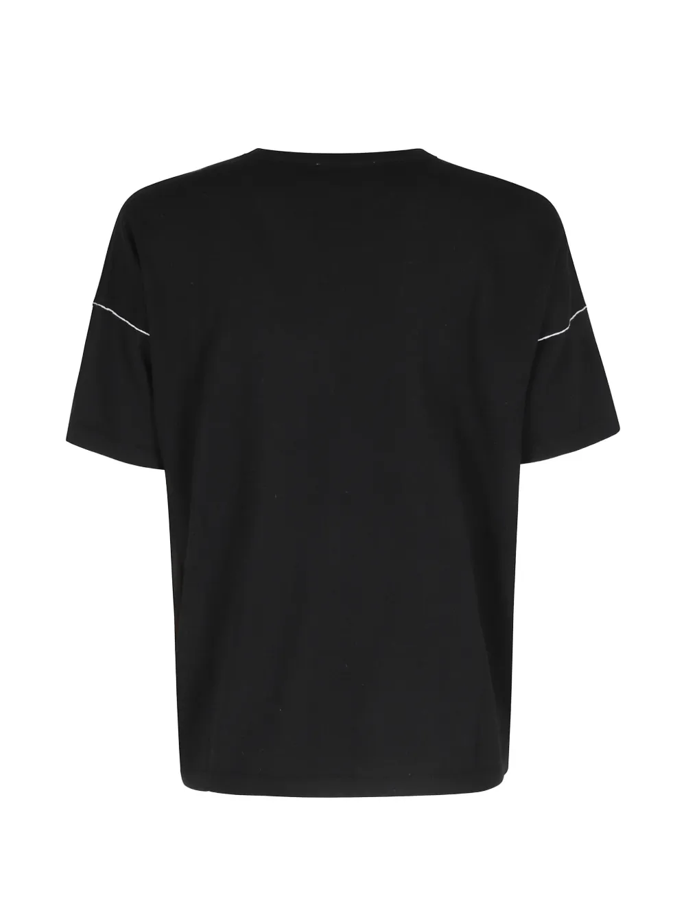 Roberto Collina T-shirt met verlaagde schouders en afwerking Zwart