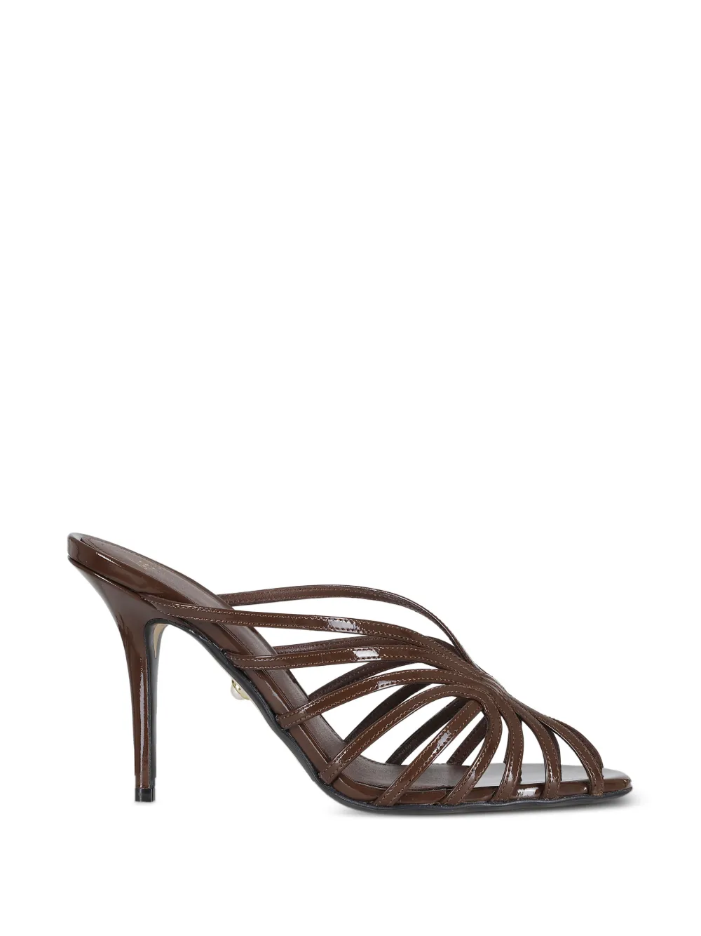 Alevì strappy pearl pumps Bruin
