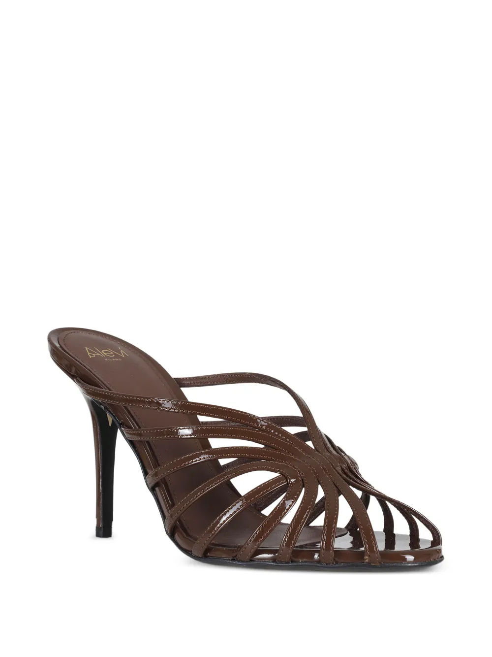 Alevì strappy pearl pumps Bruin