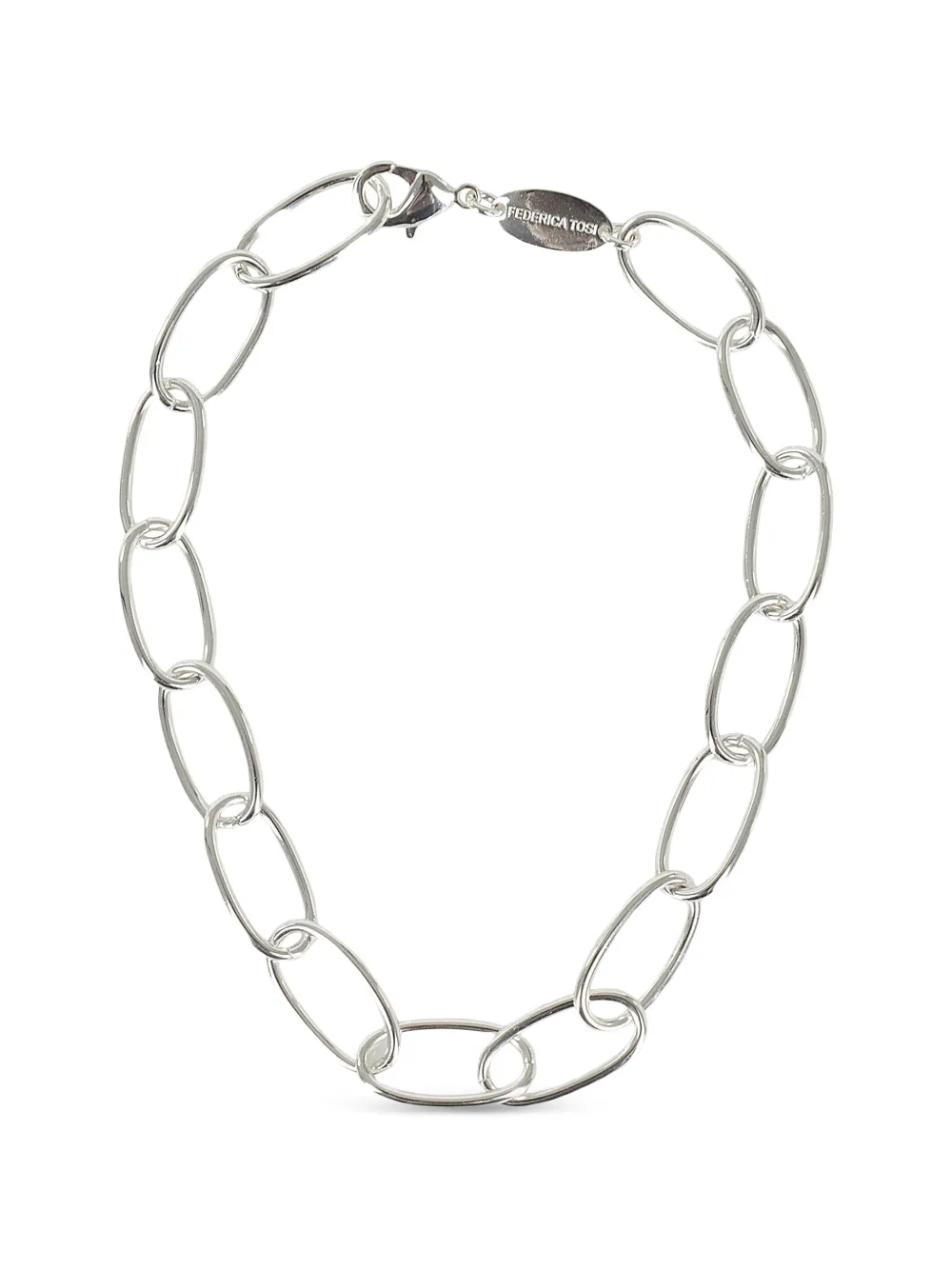 Federica Tosi link chain necklace - Argento