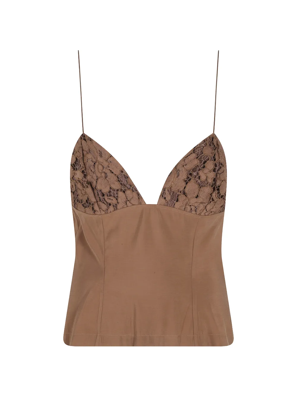 Federica Tosi lace vest - Toni neutri