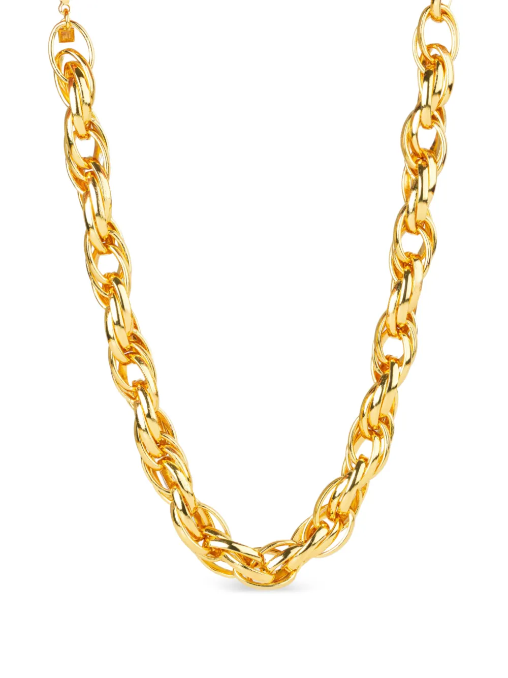 Federica Tosi Lace Rose chain necklace - Oro