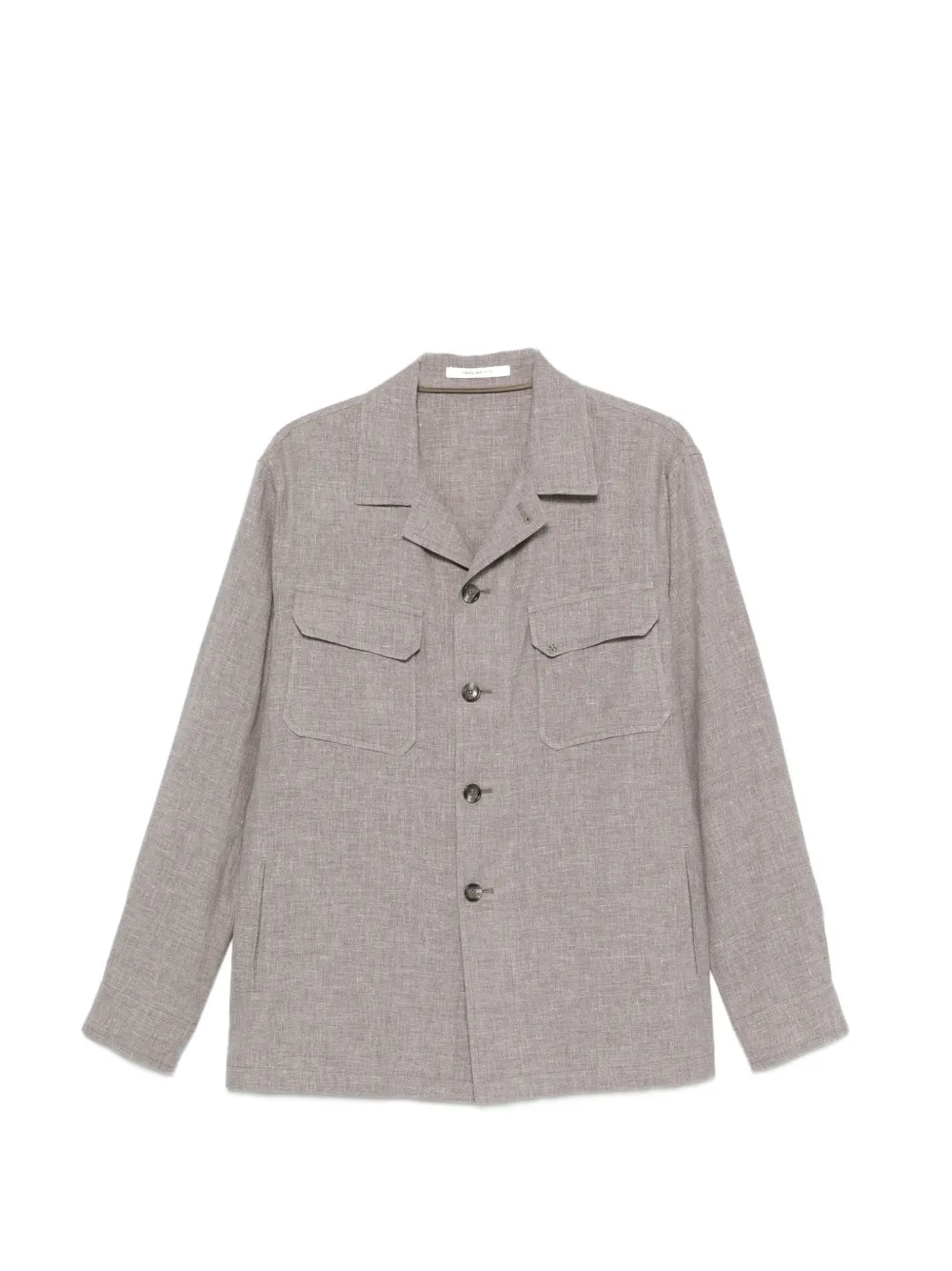 Tagliatore chest-pocket button-up jacket - Grigio