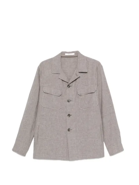 Tagliatore chest-pocket button-up jacket