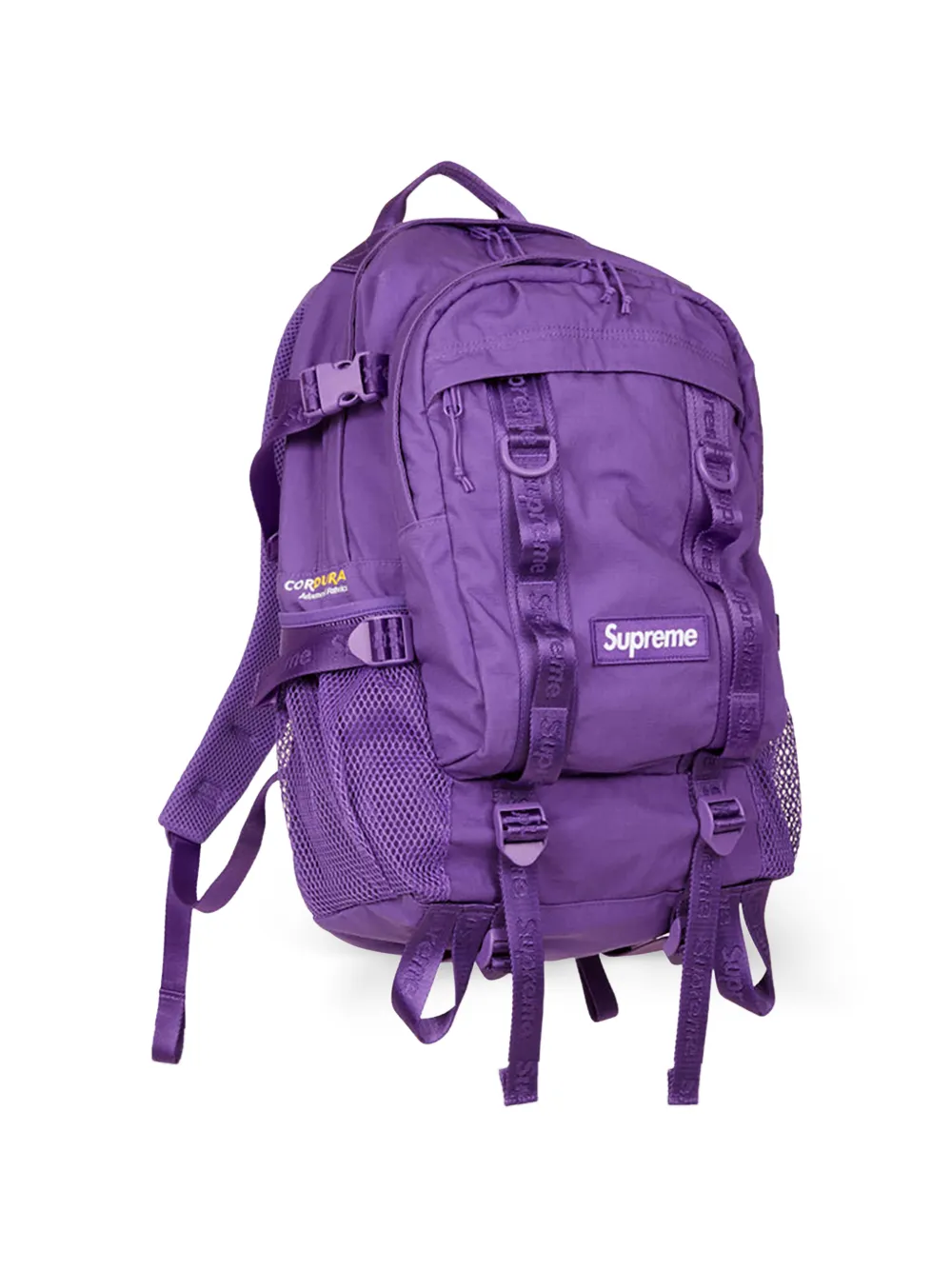 Supreme Logo-detail Backpack - Purple 