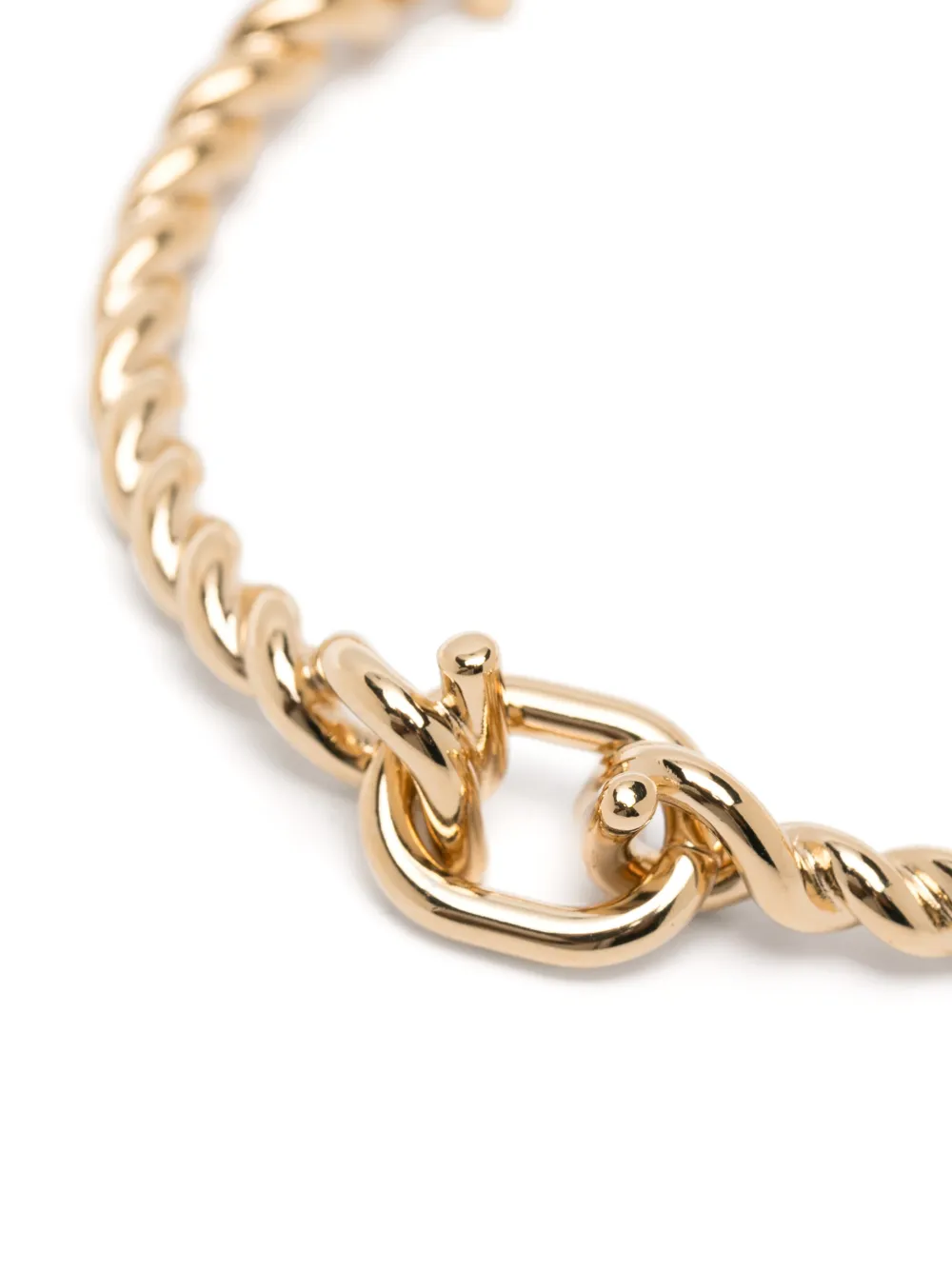  Ferragamo Twisted Bracelet - Dorado 