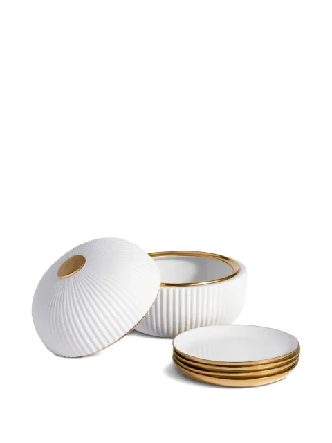 L'Objet Ionic plate (four-person setting)