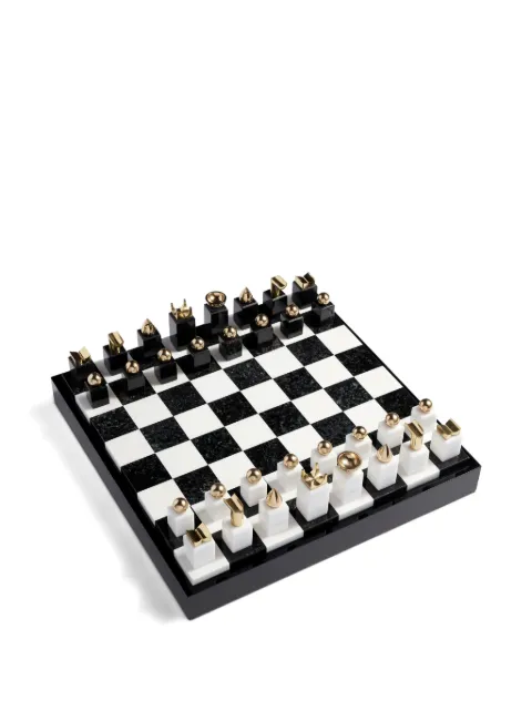 L'Objet abstract-piece chess set
