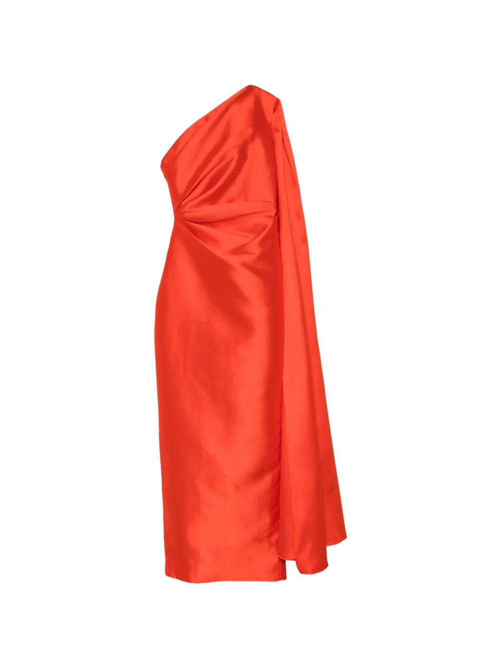 Solace London Veya one-shoulder maxi dress - Rot