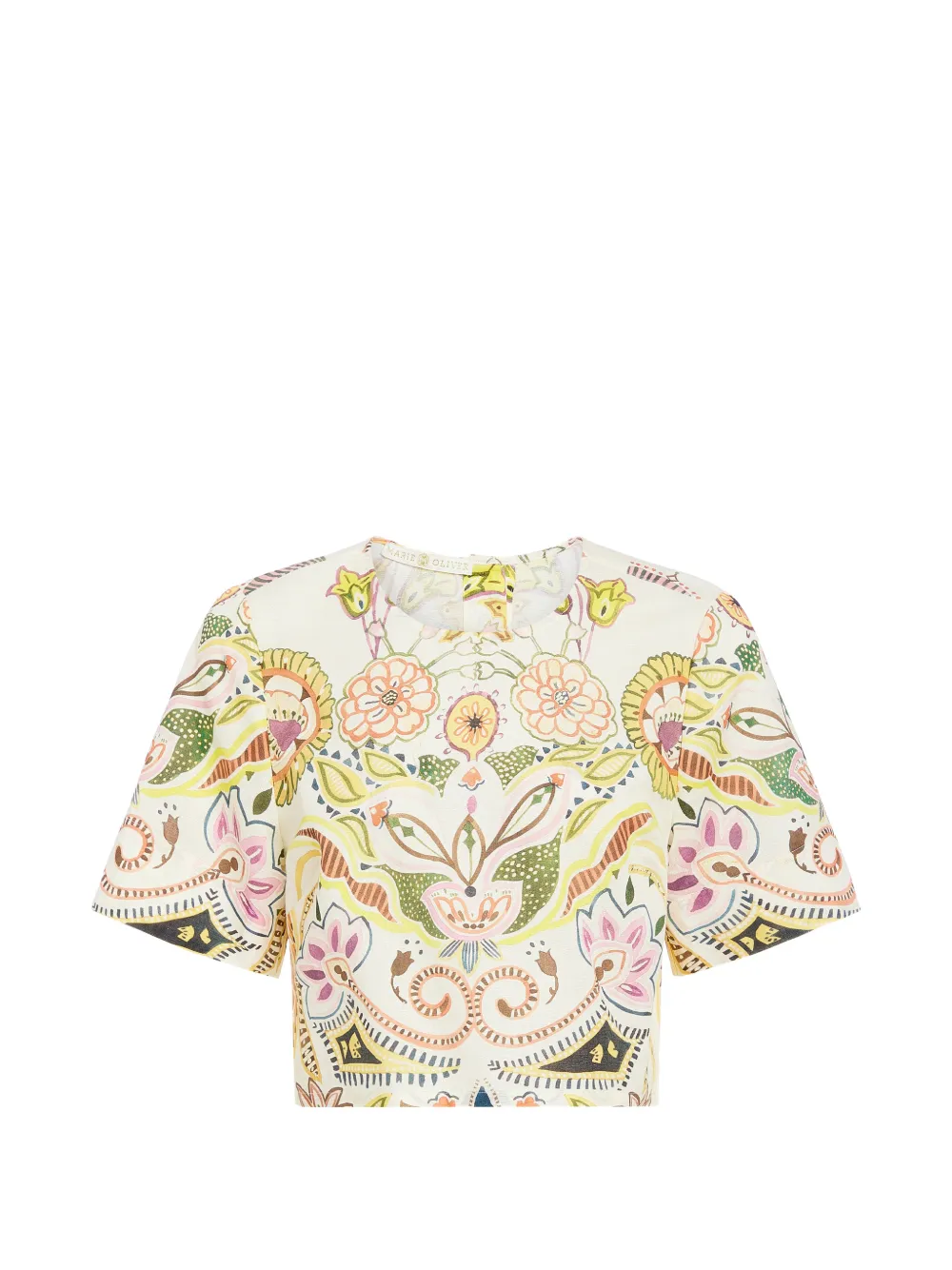 Marie Oliver Drew floral top - Toni neutri