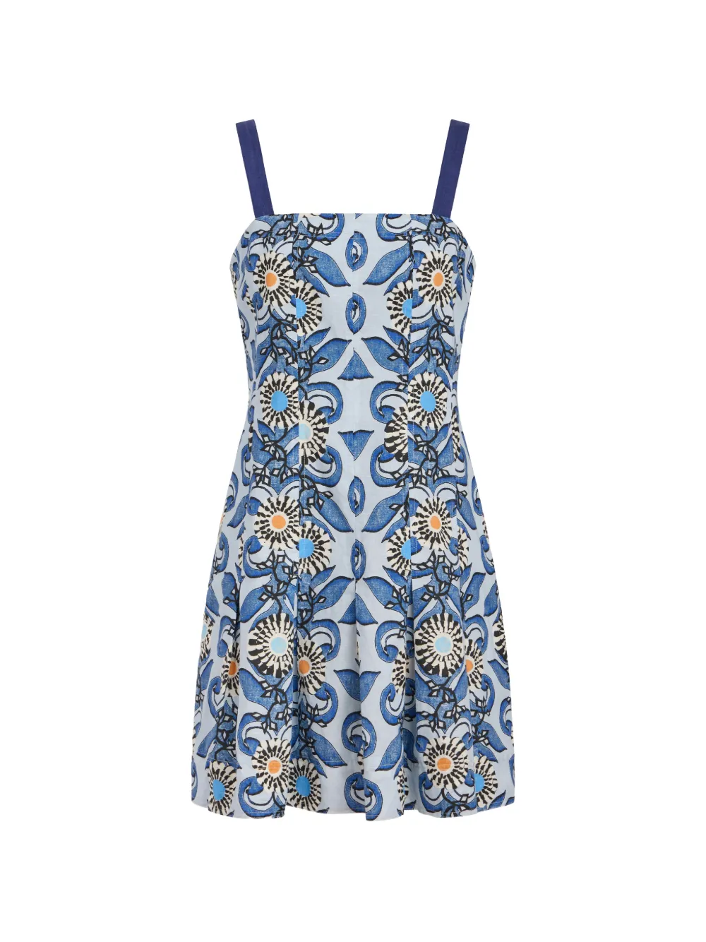 Marie Oliver Logan floral dress - Blu