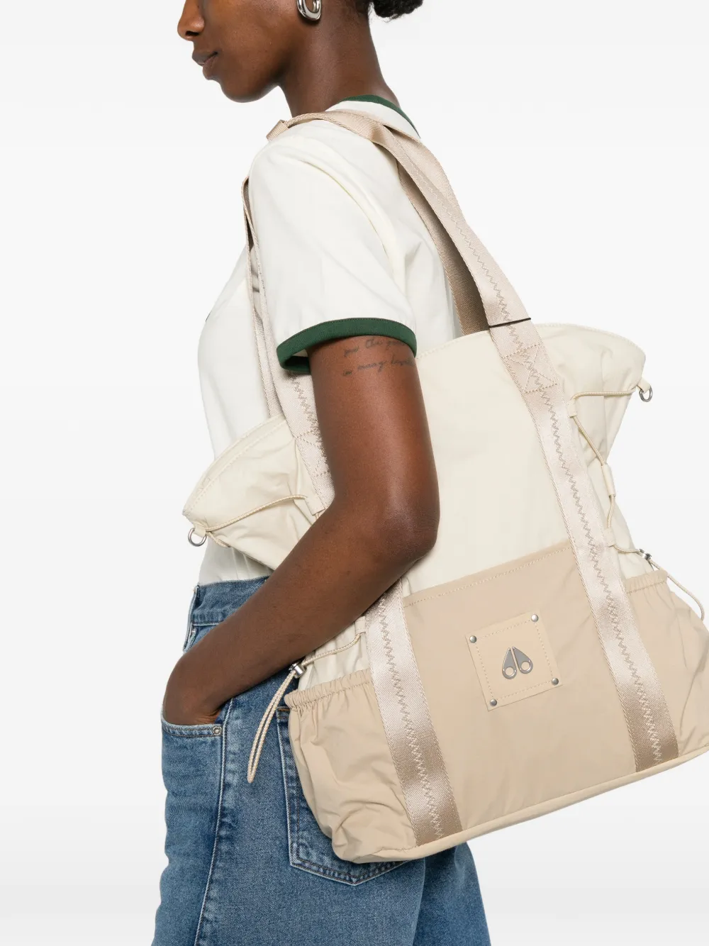  Moose Knuckles Bolso Shopper Parachute - Neutro 