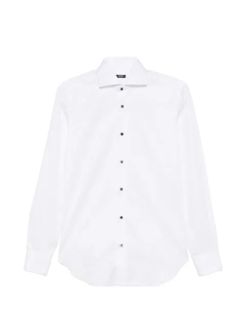 Barba french-collar button shirt