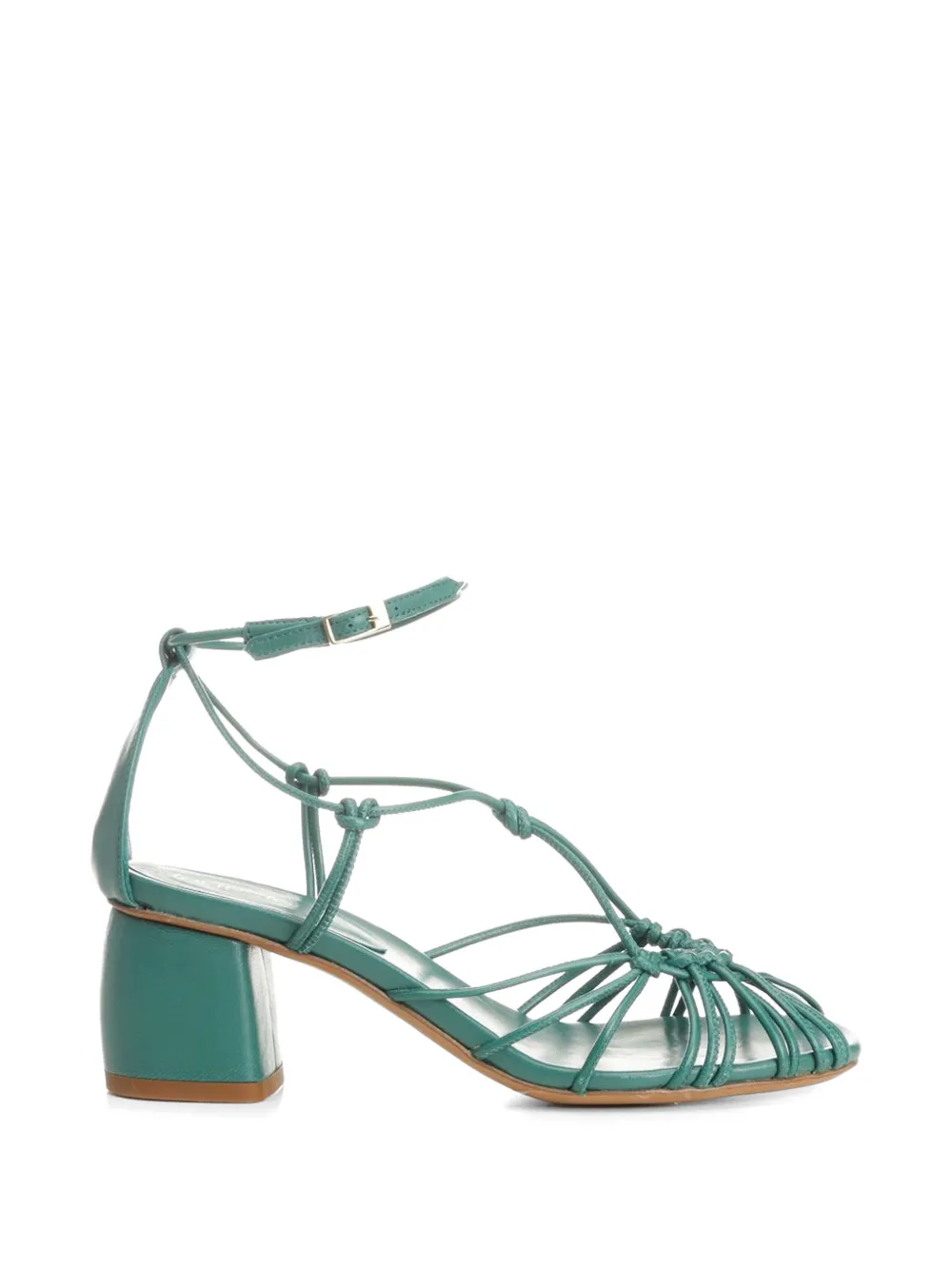 Forte Leren sandalen Groen
