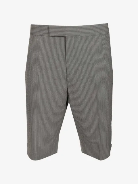 Thom Browne side-slit shorts
