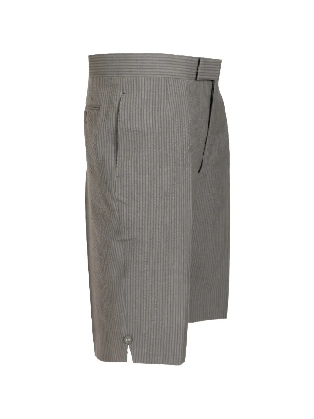 Thom Browne Shorts met zijsplit Grijs