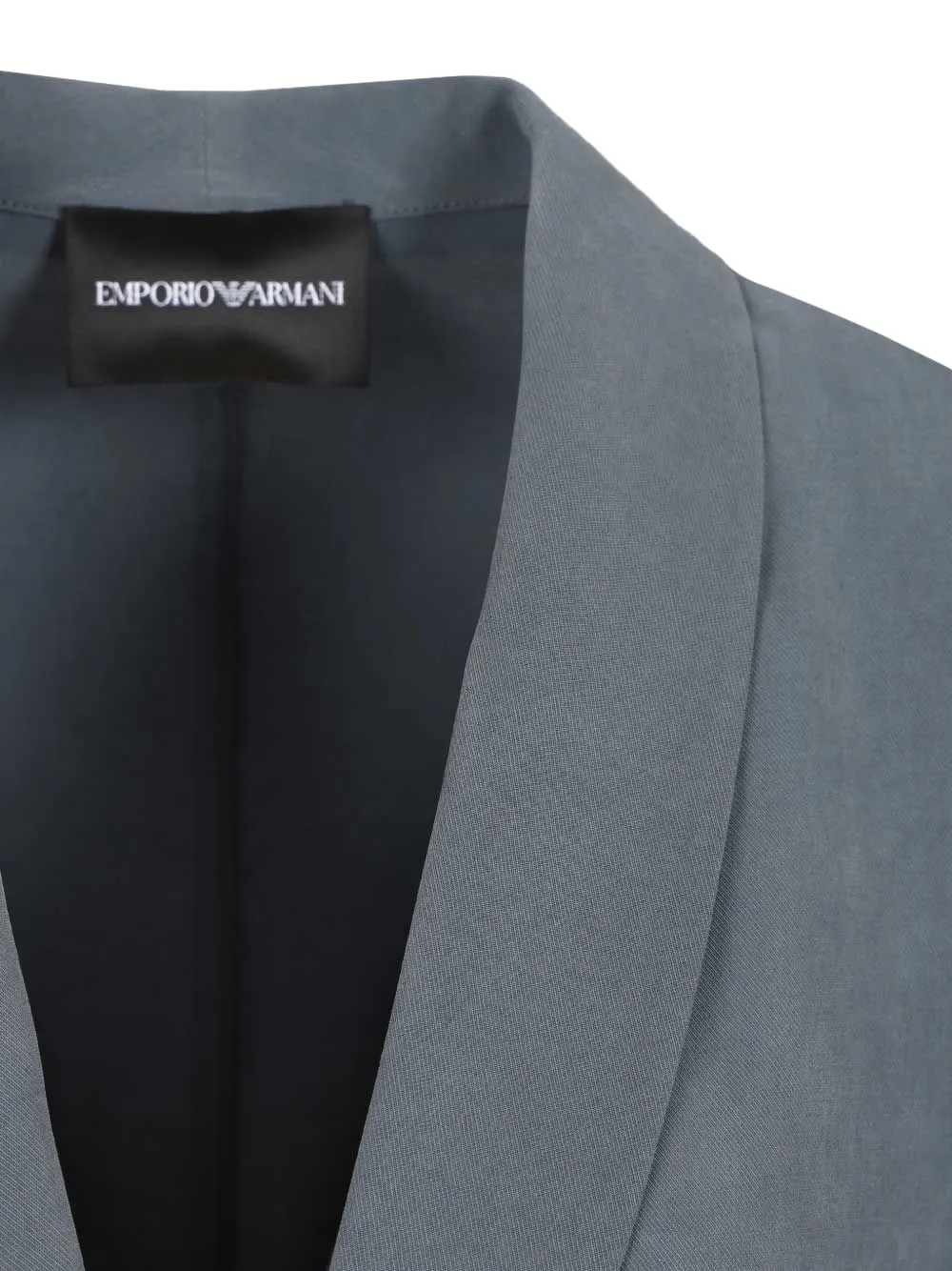 Emporio Armani Blazer met enkele knoop Blauw