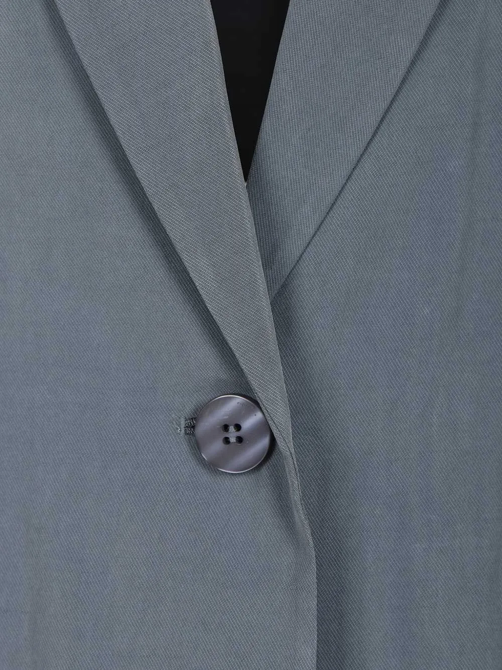 Emporio Armani Blazer met enkele knoop Blauw