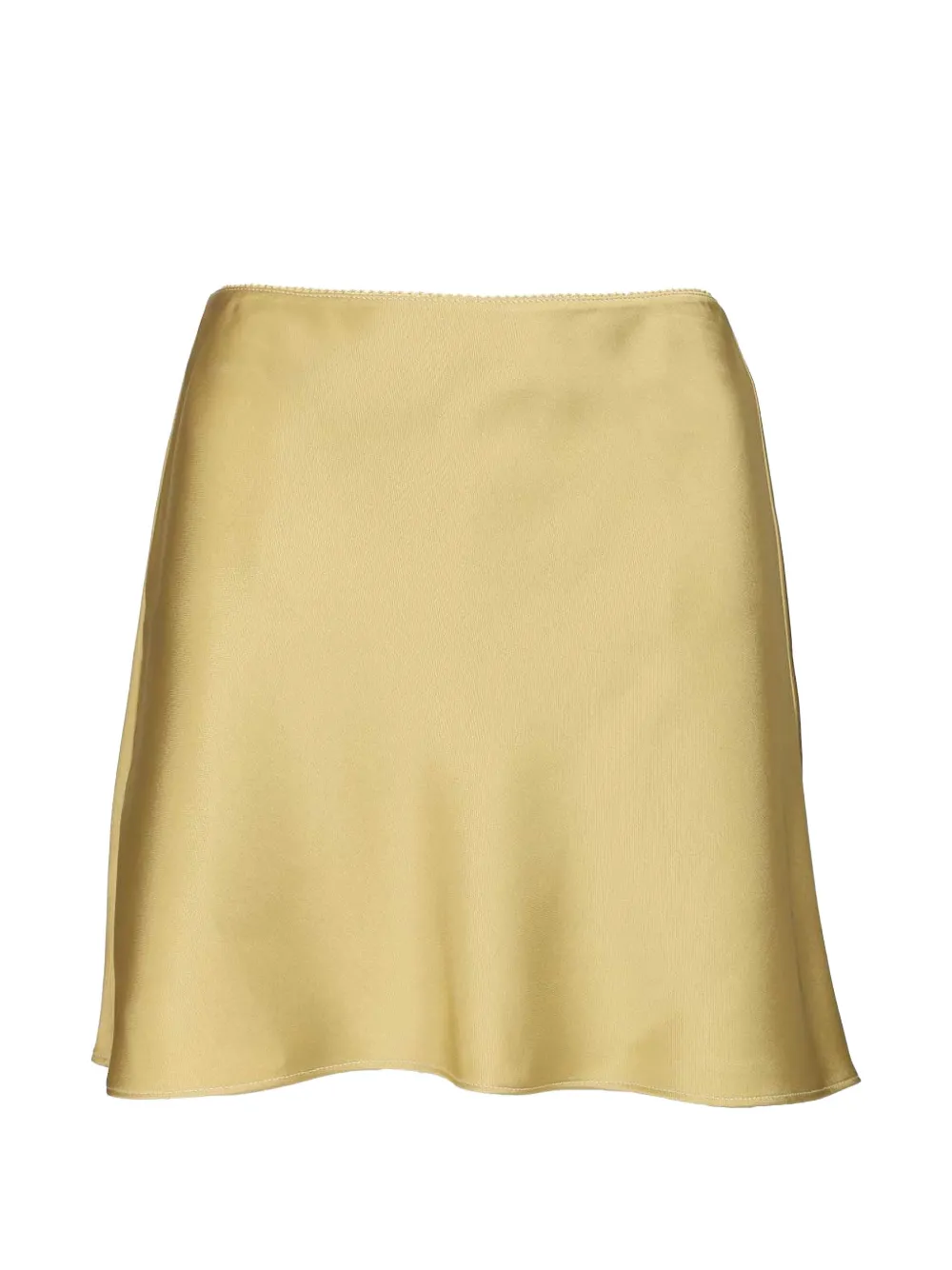 DUNST satin-finish skorts - Giallo