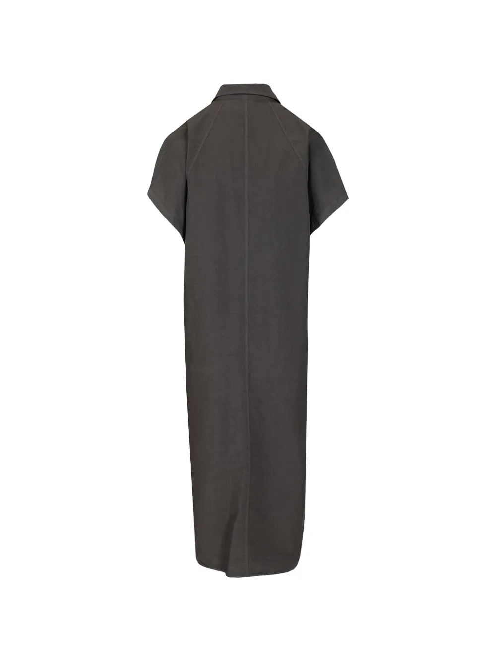  Barena Serafina Tendon Raglan-sleeve Midi Dress - Grey 