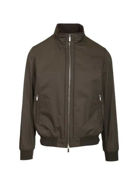 Moorer zip-up bomber jacket