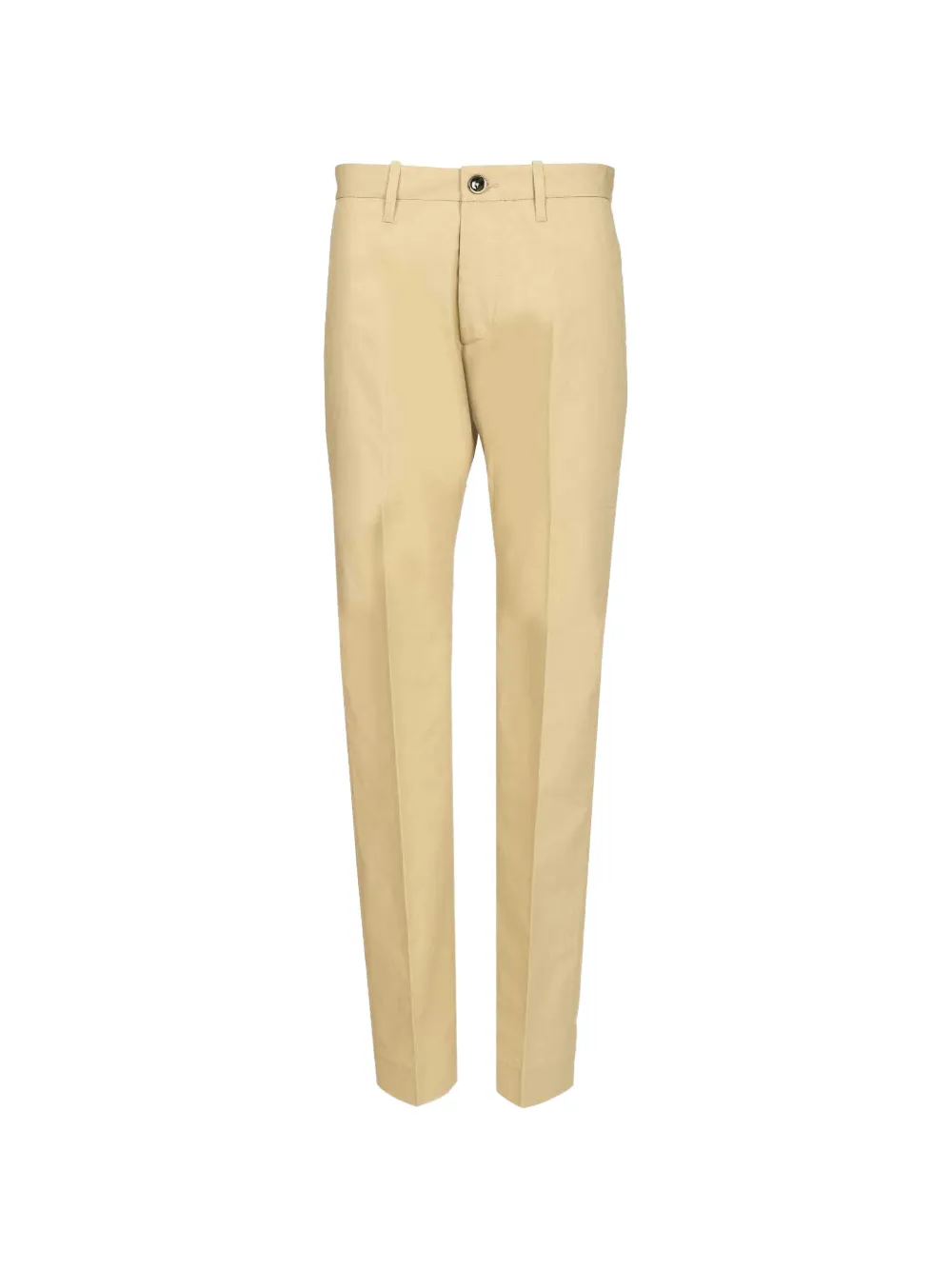 Nine In The Morning button trousers - Toni neutri