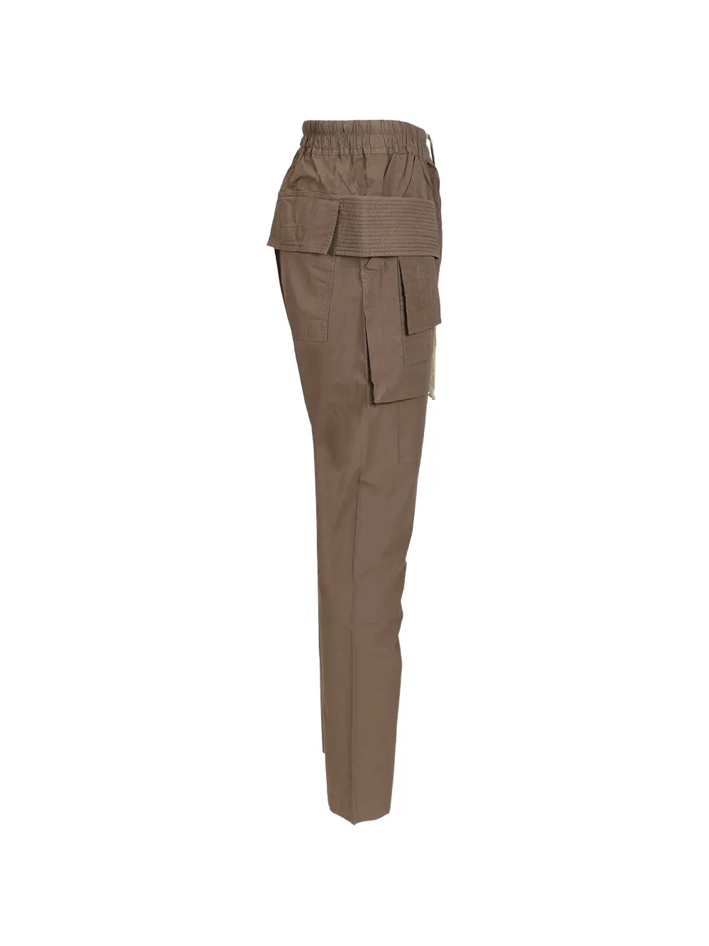 Rick Owens DRKSHDW Cargo broek met elastische taille Bruin