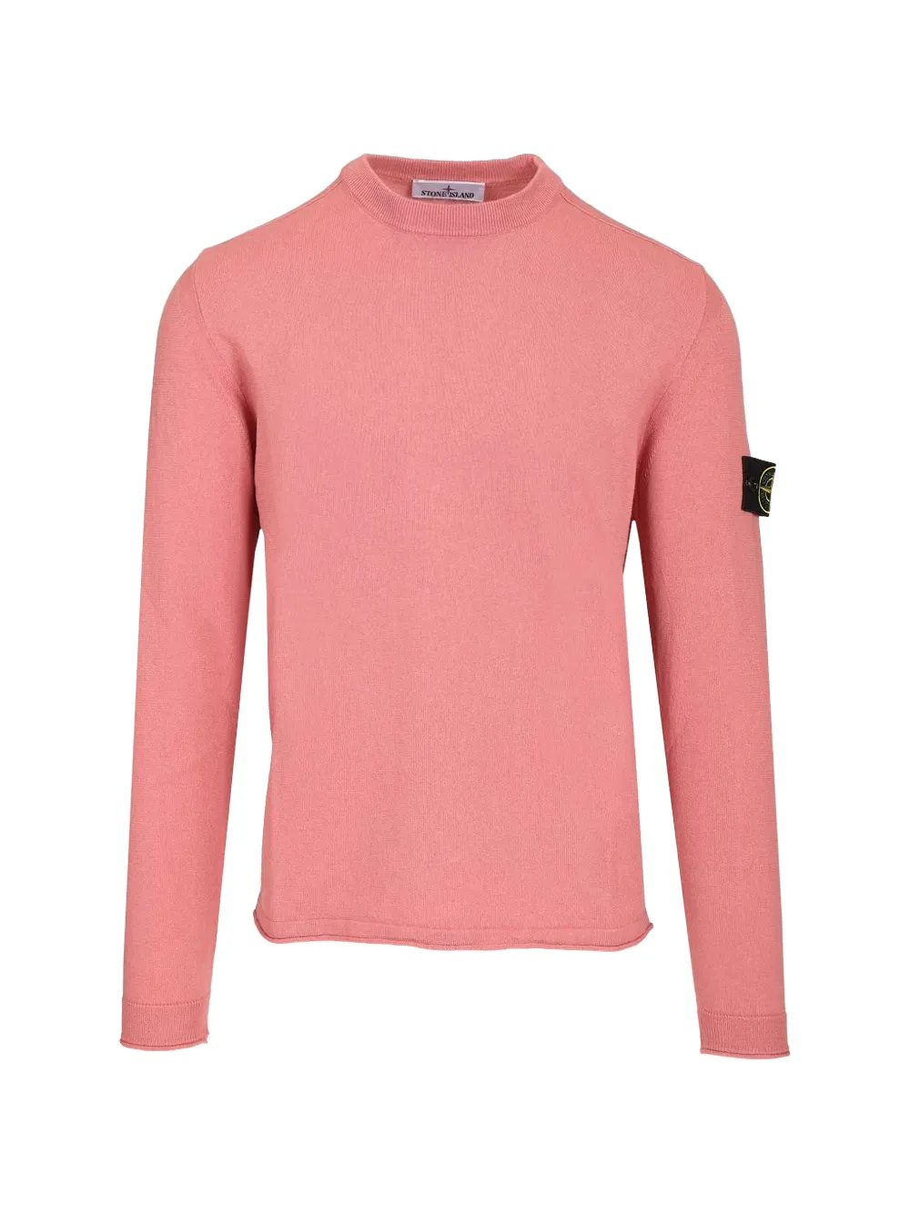 Stone Island badge ribbed knitwear - Rosa