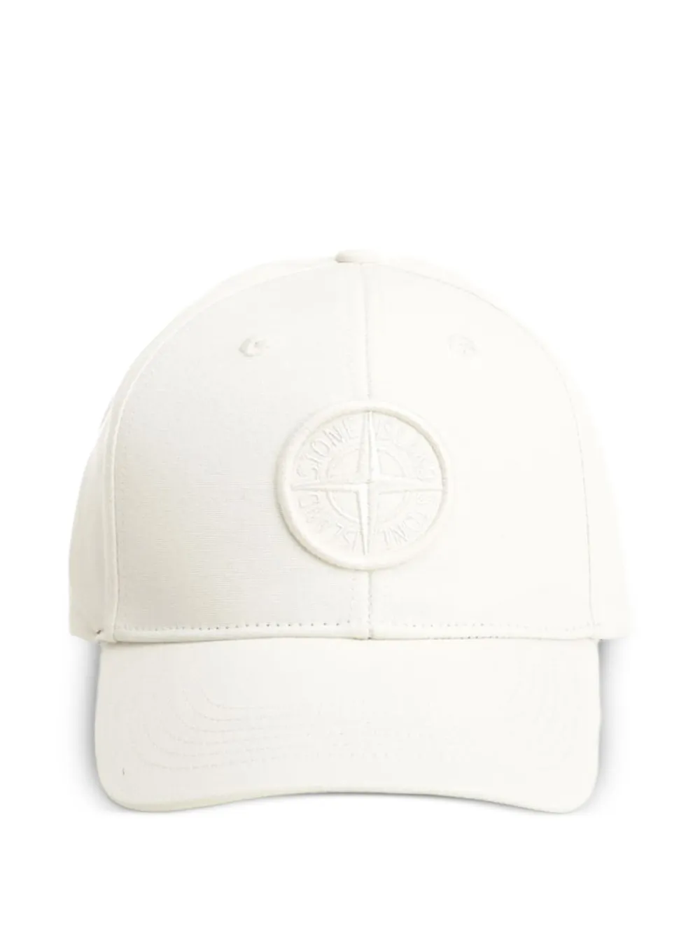 Stone Island tonal logo baseball cap - Nude