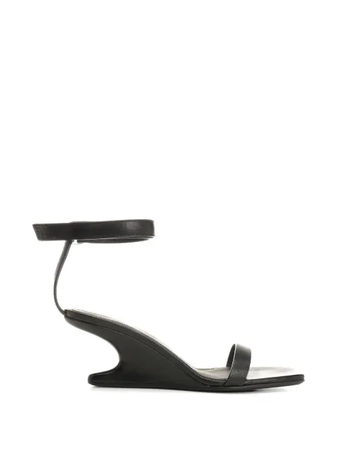 Rick Owens sandalias con puntera cuadrada