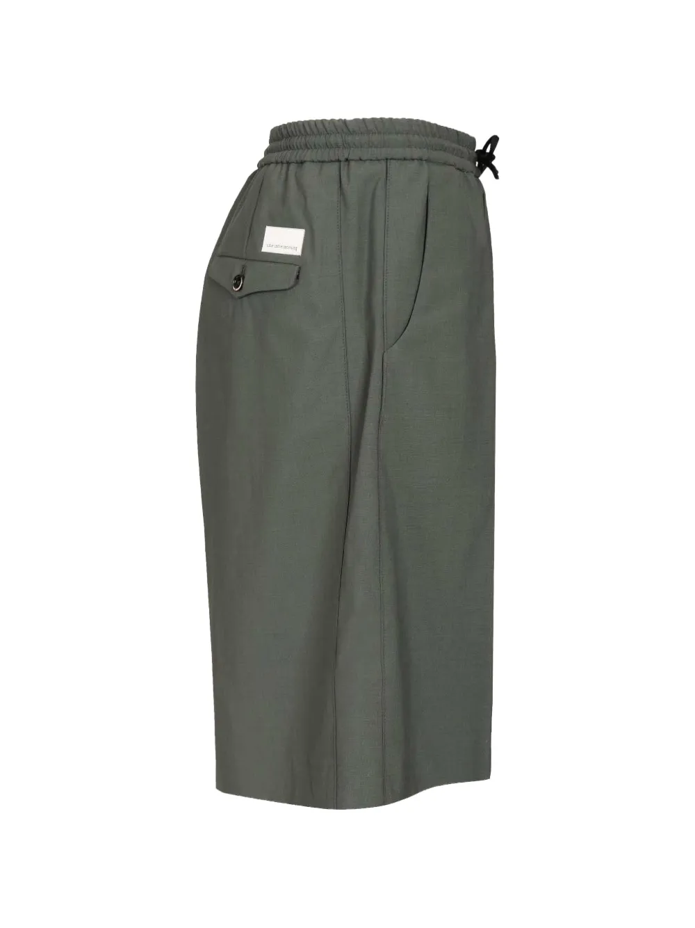  Nine In The Morning Drawstring Shorts - Green 