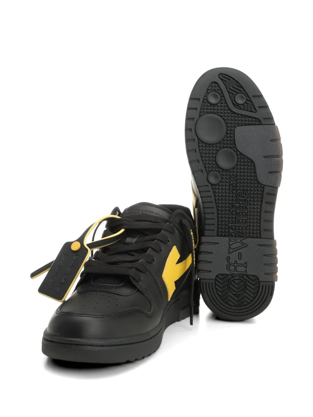 Off-White Out Of Office sneakers Zwart