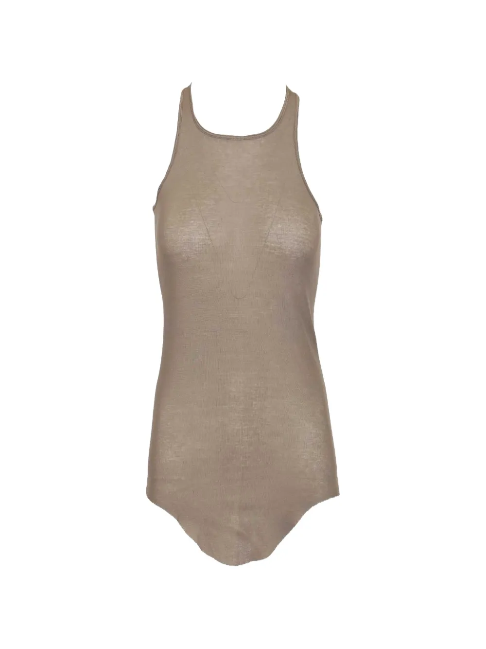 Rick Owens ribbed top - Toni neutri