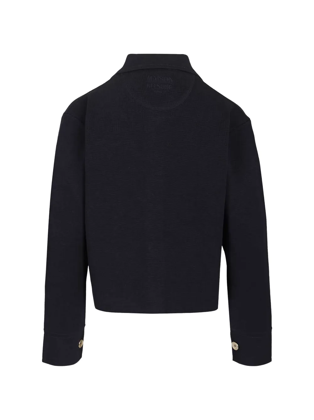  Maison Kitsuné Buttoned Jacket - Blue 