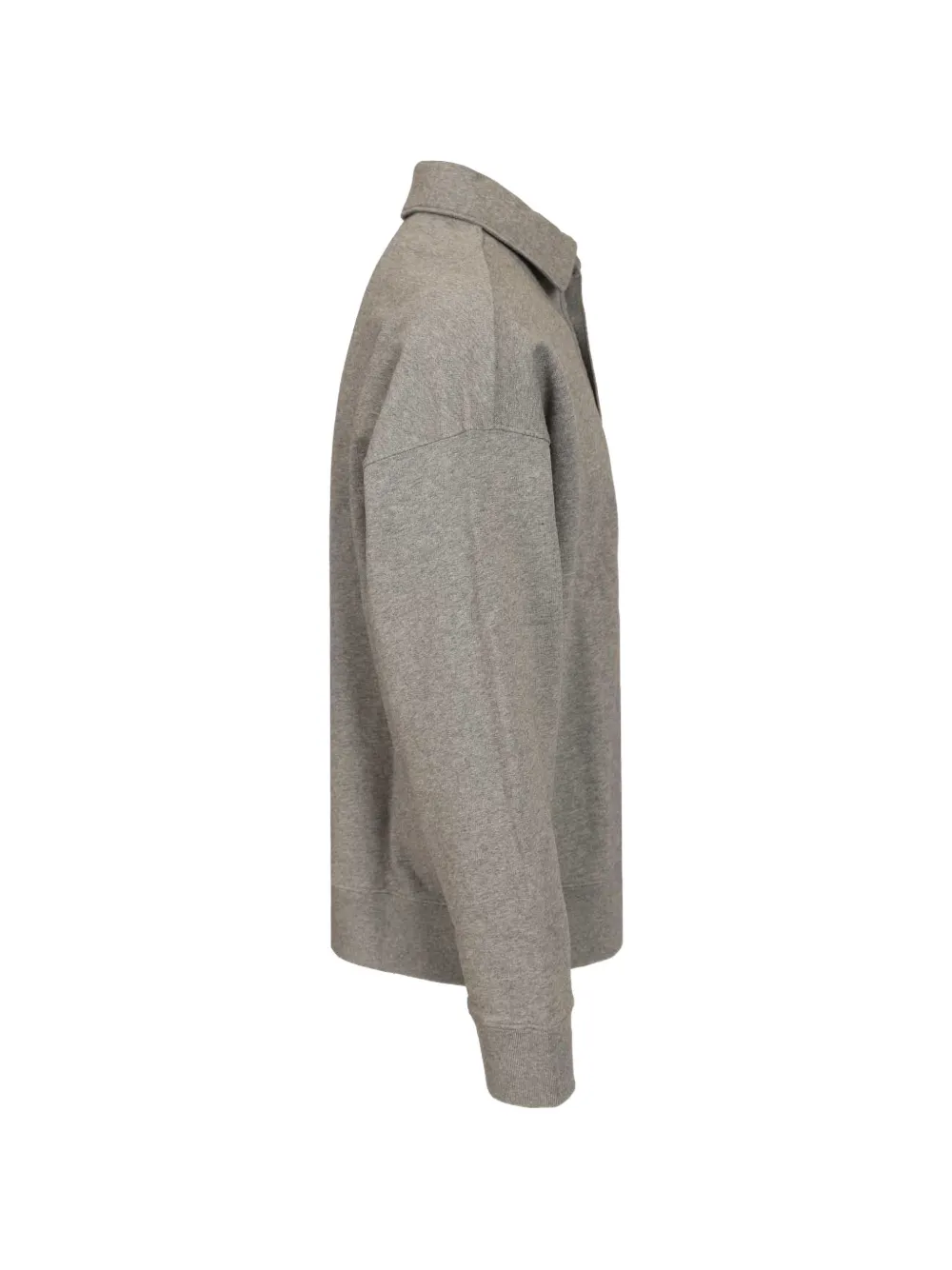 Maison Kitsuné Oversized poloshirt Grijs