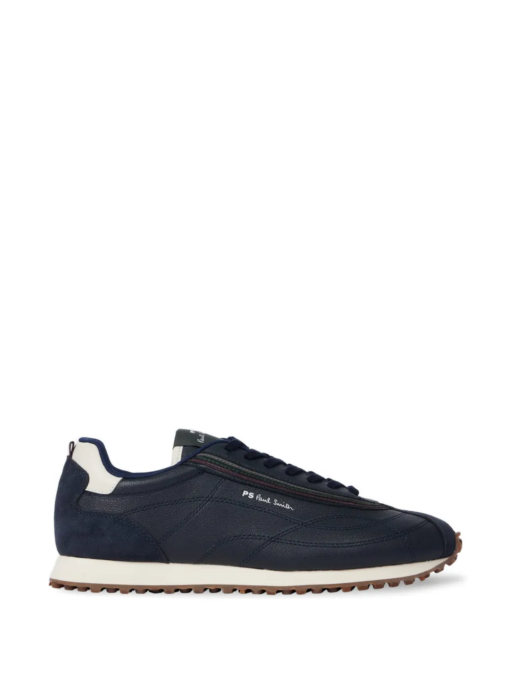 PS Paul Smith striped panelled sneakers Blauw