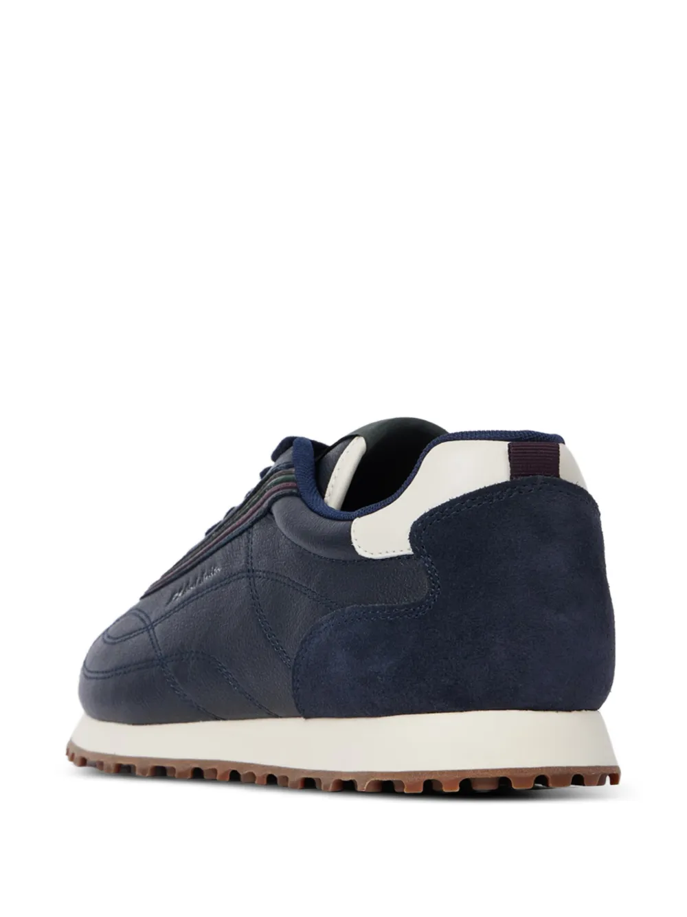 PS Paul Smith Gestreepte sneakers met vlakken Blauw