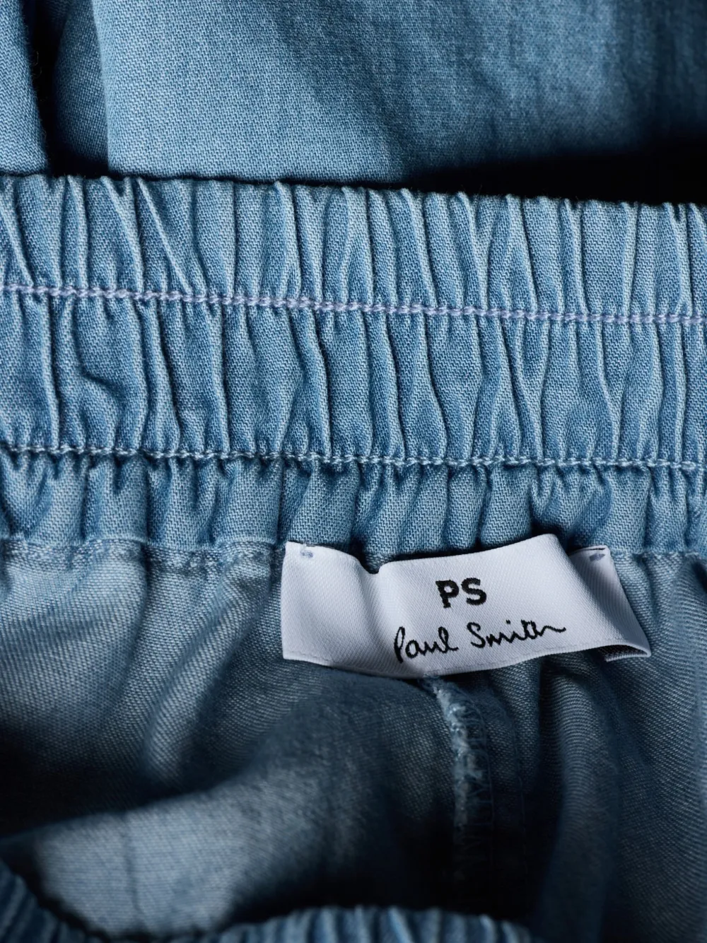 PS Paul Smith Elastische broek Blauw