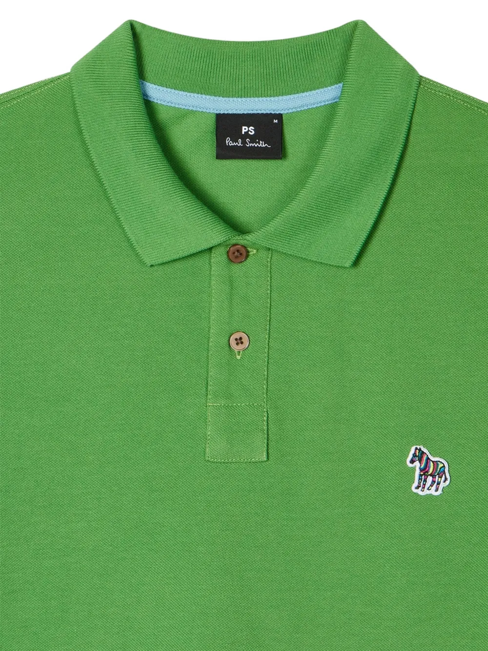 PS Paul Smith Poloshirt met zebraprint Groen