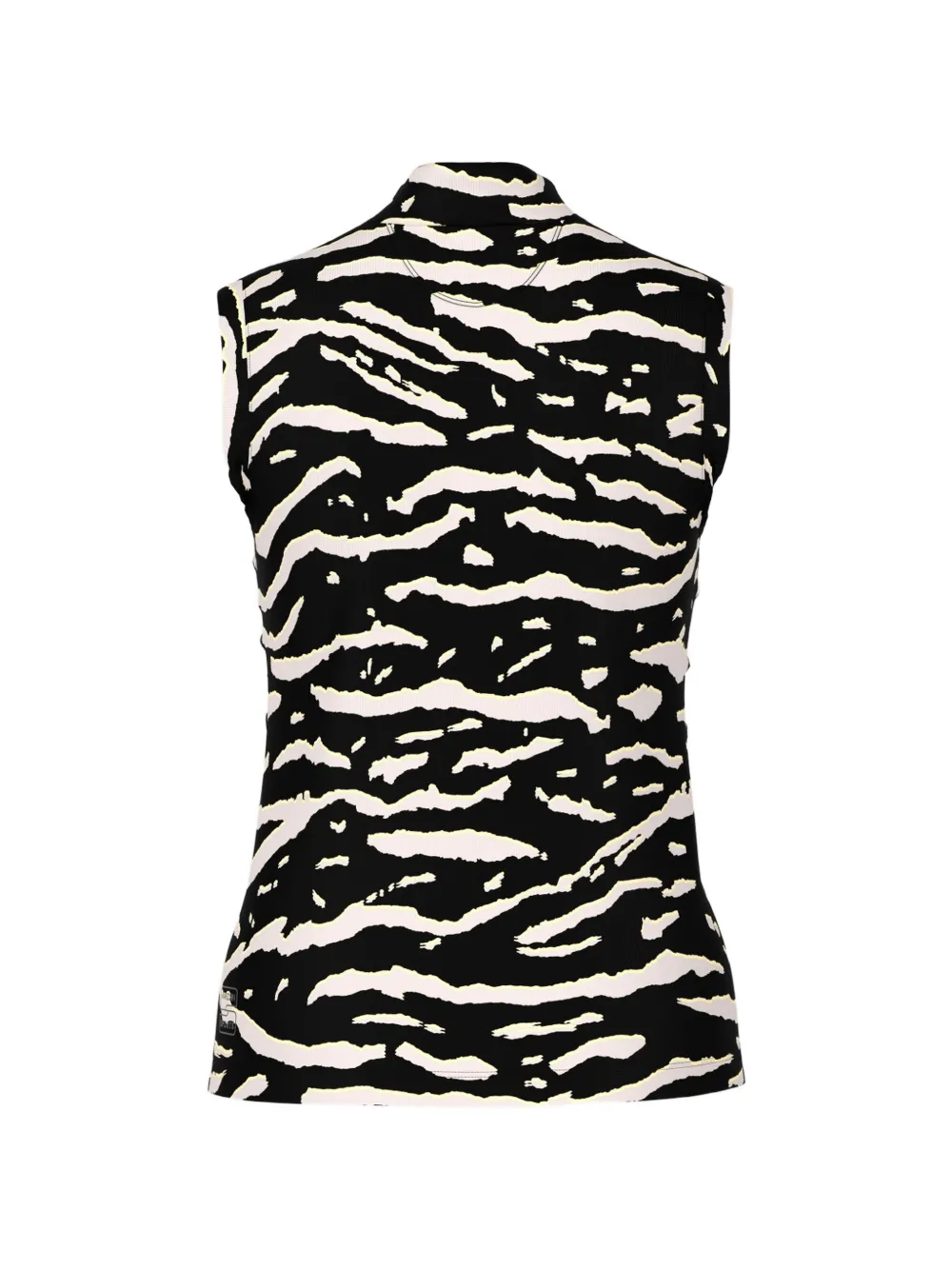  Marccain Zebra-print Top - Black 