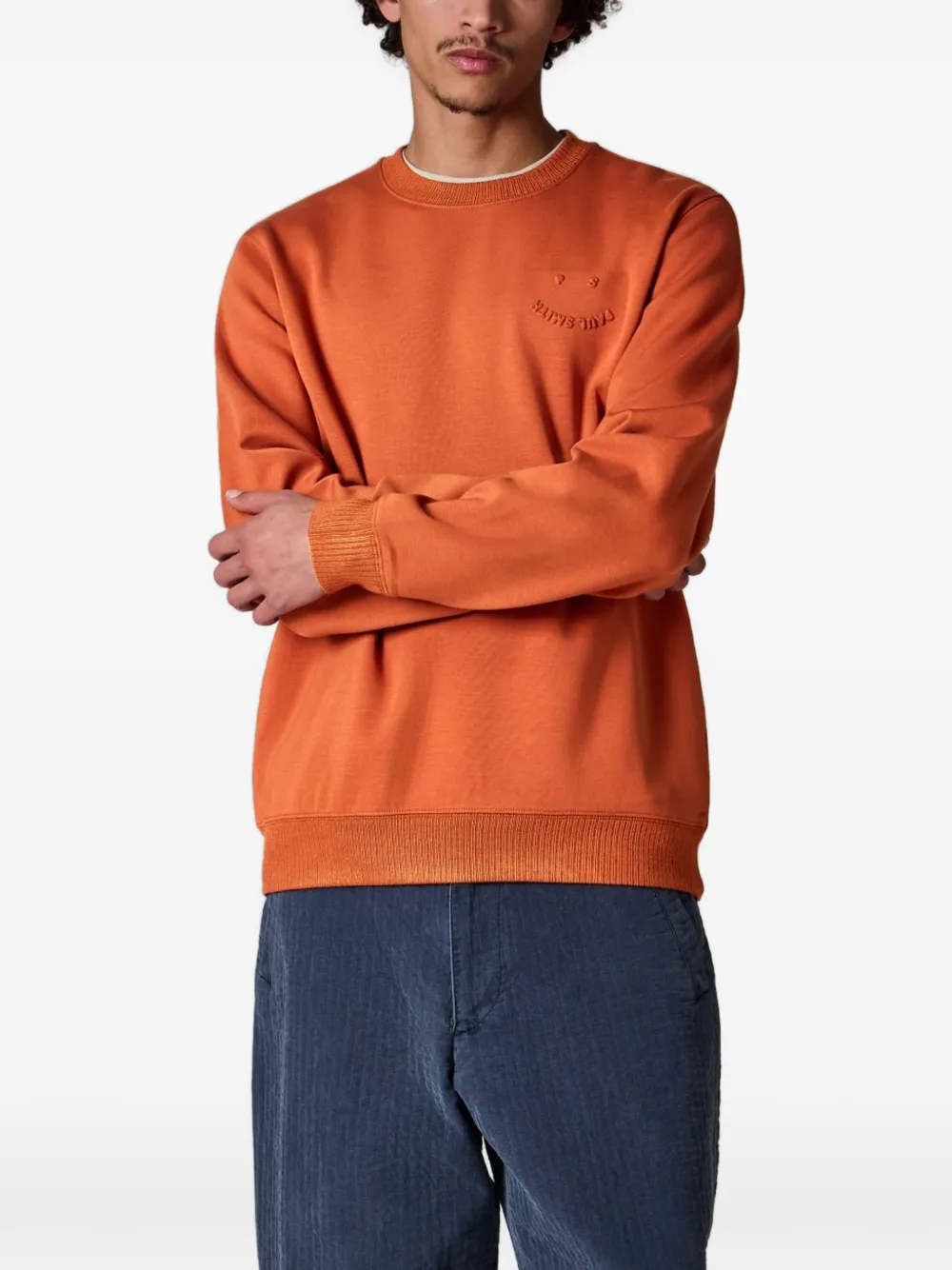 PS Paul Smith Sweater met ronde hals Oranje