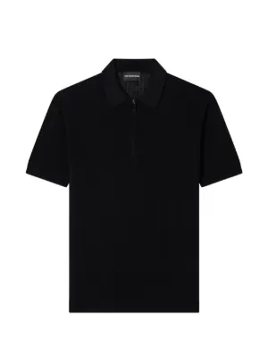 Moncler ジップ ポロシャツ | ブラック | FARFETCH JP