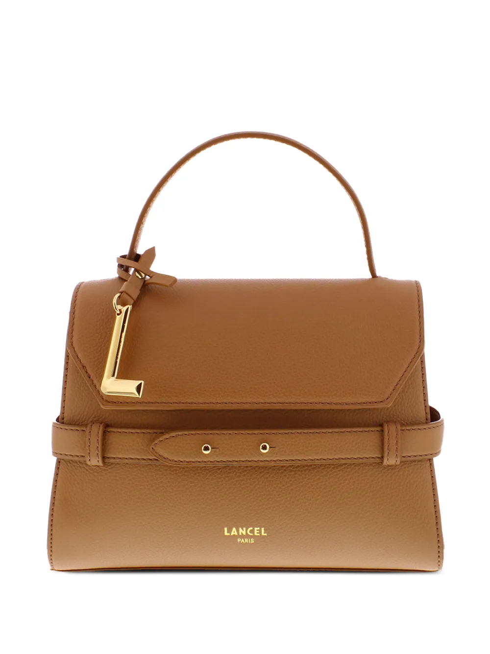 Lancel buckle leather tote bag - Neutrals