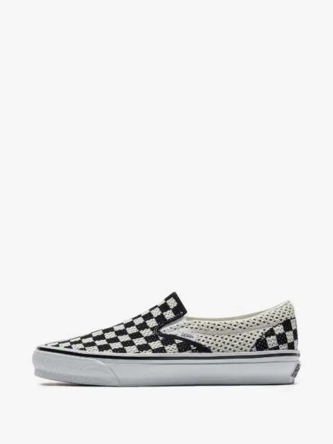 Vans tenis slip-on con cuadros estampados