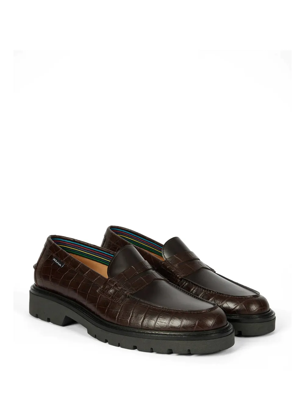 PS Paul Smith textured penny loafers Bruin