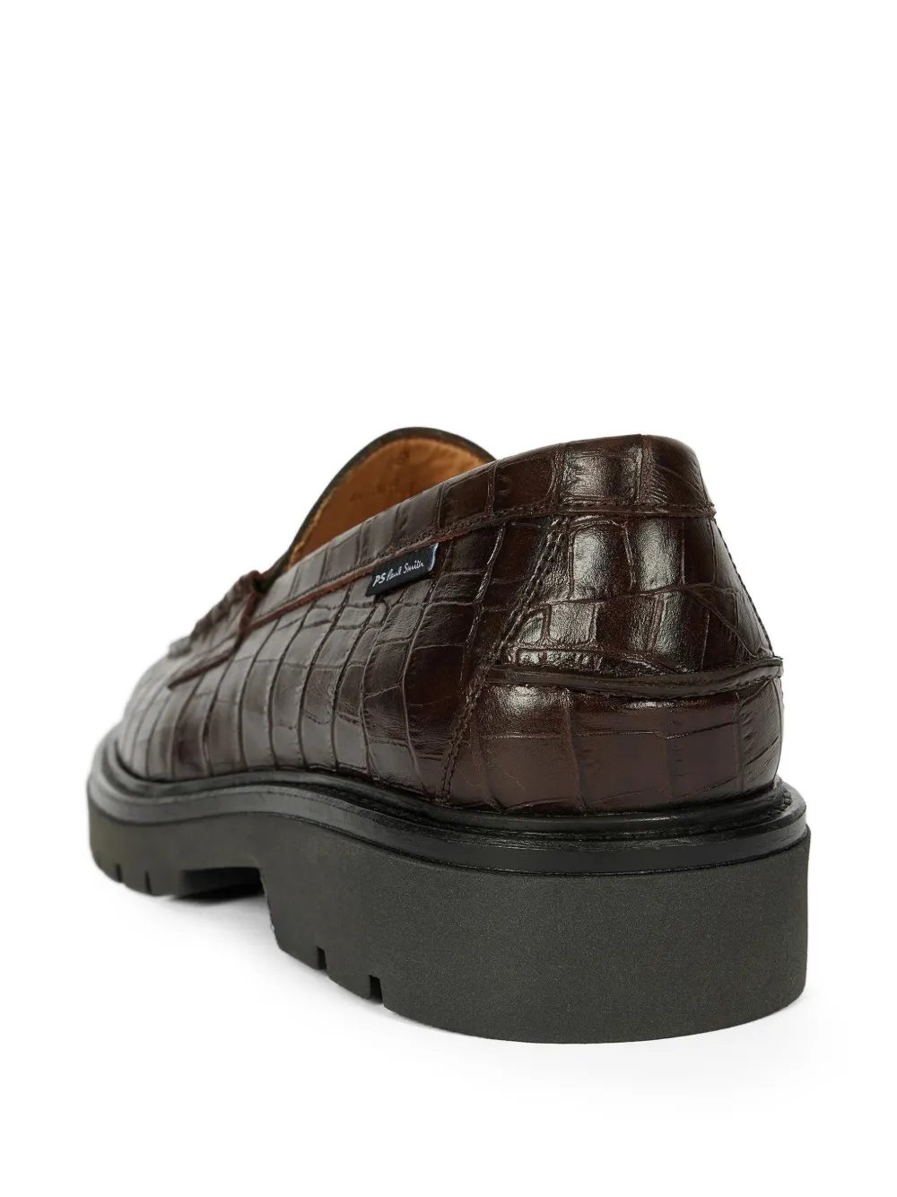 Textured Penny Loafers